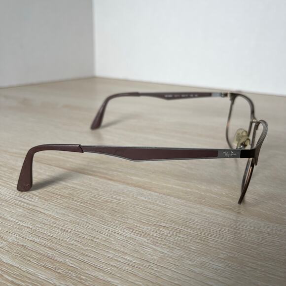 Ray-Ban RB3569 121/11 Eyeglasses Frames Only Brown Metal 59-17-145 - Picture 8 of 8